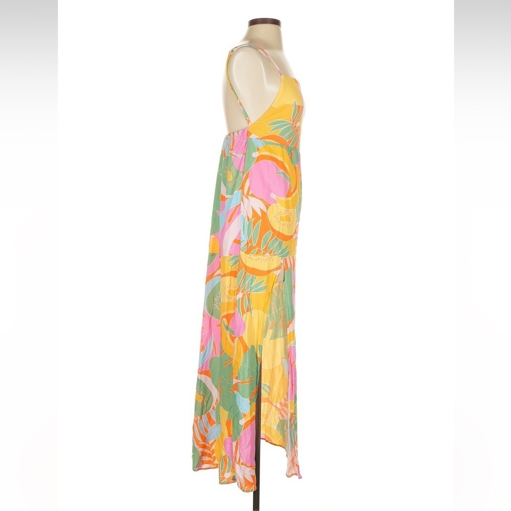 SHOW ME YOUR MUMU Julia Maxi Dress In Tropical Fruit - Picture 9 of 9